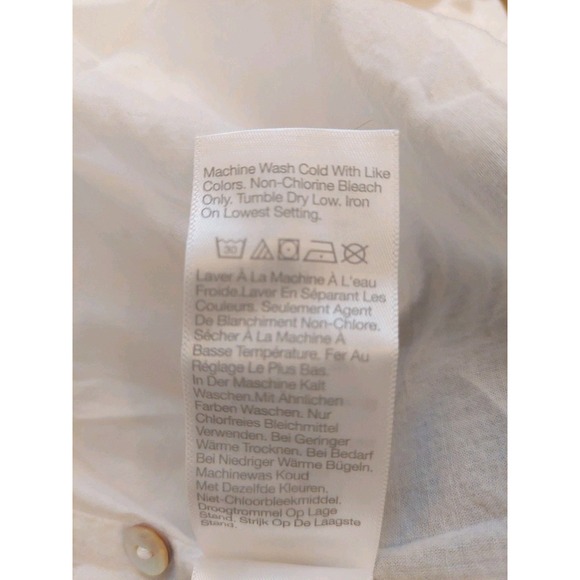 NEW!  Madewell Cutout-Back Empire Midi Dress Cotton Eyelet White Size 2 $158 - Picture 14 of 15